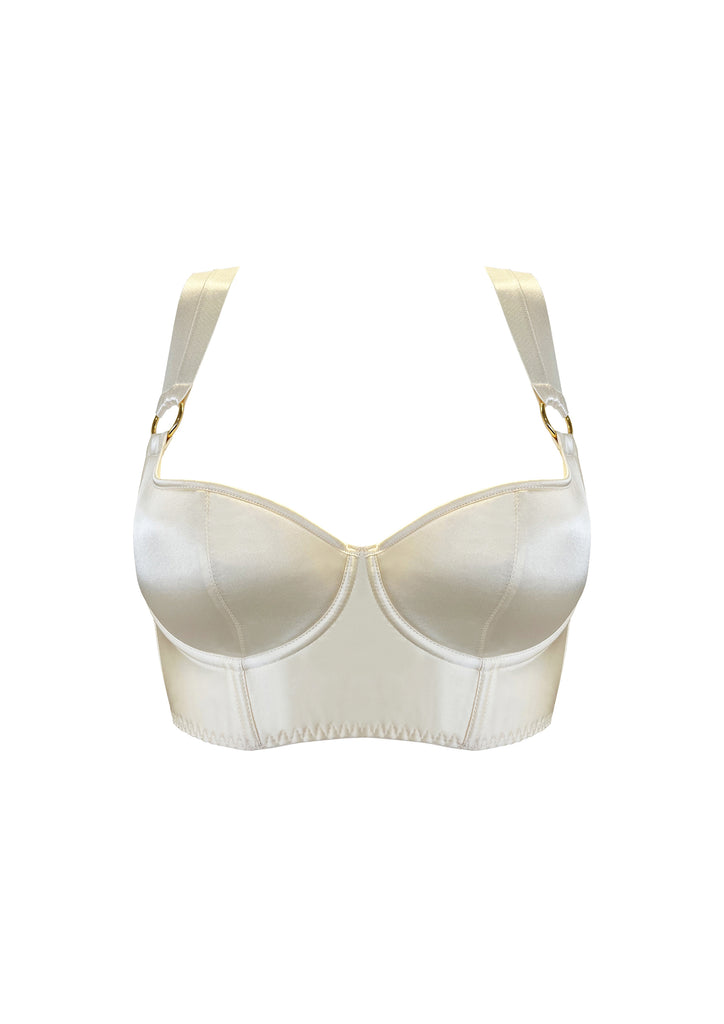 Signature Silk Longline Bodice Bra