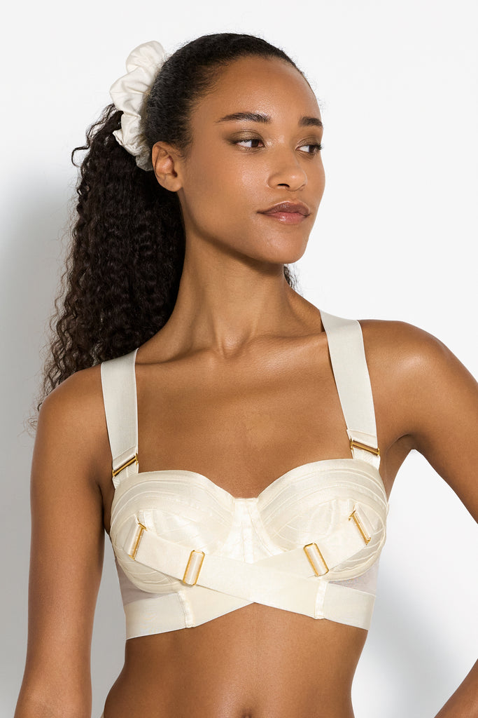 Signature Panelled Bodice Bra