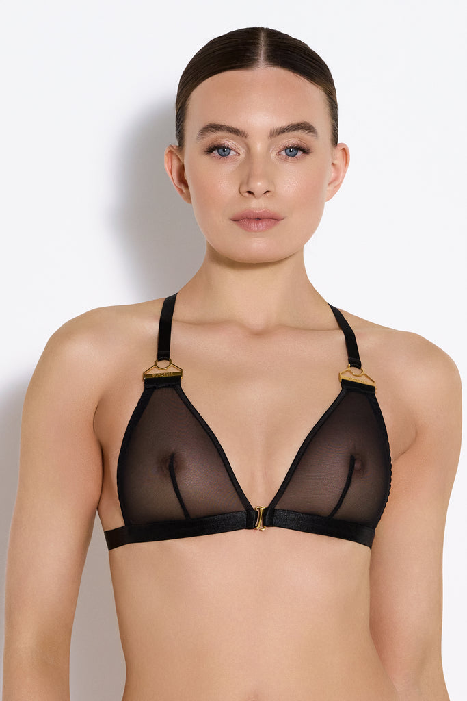 Signature Mesh Triangle Bra