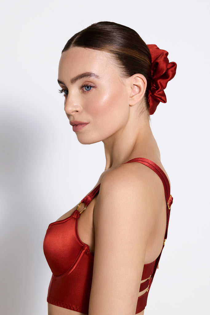 Signature Silk Longline Bodice Bra